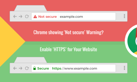 chrome starts requiring ssl certificates for websites